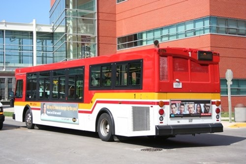 Bus 001 rear